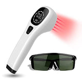 KTS Cold Laser Human/Vet Device with LED Display Targets Joint and Muscles Directly for Pain ReliefInfrared Light(2x808nm +12X650nm)