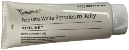 Pure Ultra White Petroleum Jelly, 3.25 oz. Tubes 12 Pack