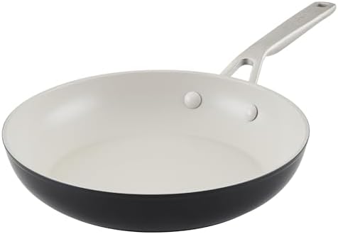 KitchenAid Hard Anodized Ceramic Nonstick Frying Pan/Skillet, 10 Inch - Matte Black