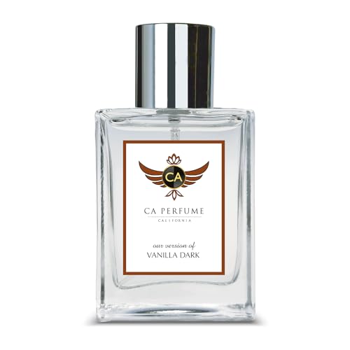 CA Perfume Impression of Emra Vanilla Dark For Women & Men Fragrance Concentrated Long Lasting Eau de Parfum Spray Refillable Glass Atomizer Bottle 1.7 Fl Oz/50ml-X1