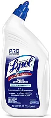 Professional Lysol, RAC74278EA, Power Toilet Bowl Cleaner, 1 Each, Blue,Green