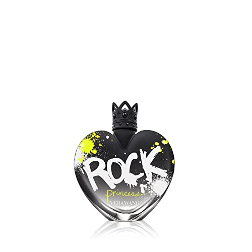 Vera Wang Rock Princess Eau de Toilette 1.7 fl oz (Pack of 1), Notes of Peach, Jasmine, and Vanilla, Women's Fragrance, Long Lasting, Everyday Fragrance, Travel Size