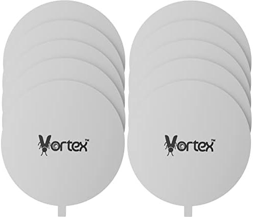 Vortex Indoor Insect Trap Refill Sticky Pads, 10 Pack Sticky Glue Boards