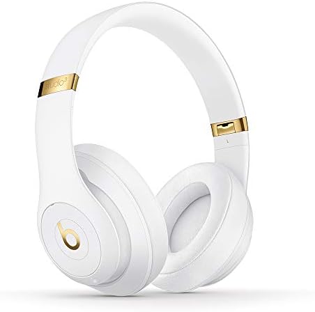 Beats Studio3 Wireless Noise Cancelling Over-Ear Headphones - Apple W1 Headphone Chip, Class 1 Bluetooth, 22 Hours of Listening Time, Built-in Microphone - White