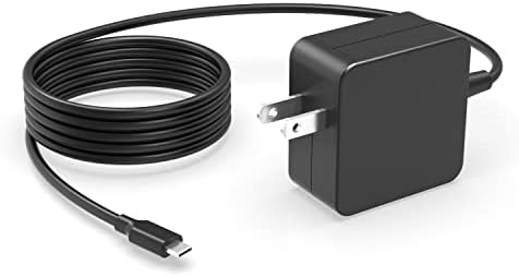 45W USB C Charger Fit for Lenovo Yoga Ideapad 720 720S 910 910-13 910-13IKB 910-13IKB-Glass 720-12IKB 720-13IKB 720S-13IKB 720S-13ARR 720S-Touch-13IKB Laptop