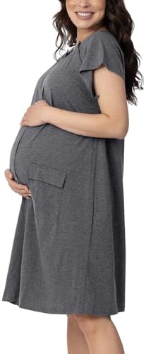 Kindred Bravely Universal 3-in-1 Labor and Delivery Gown for Hospital, Postpartum Nursing