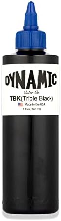 Dynamic Color Co Triple Black Ink Bottle 8oz