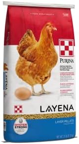 Purina, Layena Pellets, Chicken Feed for Laying Hens, 25 lbs