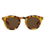 Peepers by PeeperSpecs Women's Beverly Shores Polarized Sunglasses Round, Tokyo Tortoise, No Correction