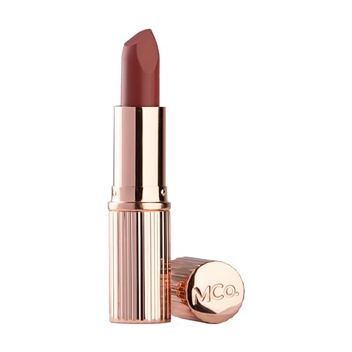 MCoBeauty Creme Matte Luxe Lipstick, Prance Proudly, Velvety Matte Finish for Bold Elegance, Vegan, Cruelty Free Cosmetics