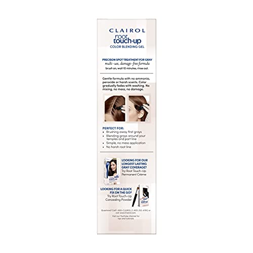 Clairol Root Touch-Up Semi-Permanent Hair Color Blending Gel, 5R Auburn Red, Pack of 2