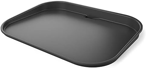 Ninja XSKGRDPLT Woodfire, Outdoor Flat Top Griddle Plate, Compatible with Ninja Woodfire Grills (OG700 series), Ceramic Coating, Insert, Black/Grey