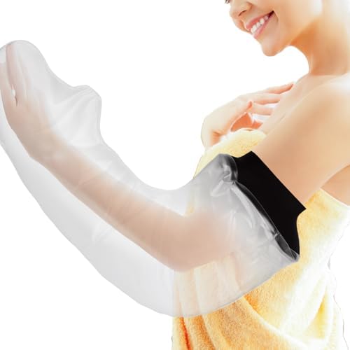 Cast Covers for Shower Arm, Waterproof Cast Cover Arm, Cast Cover for Swimming, Cast Protector for Shower Arm Adult, Elbow, Hand, Elbow, Upper Arm (Diameter - 7.9") Extra Long