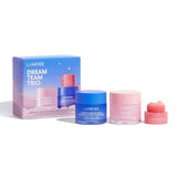 LANEIGE Dream Team Trio: Water Sleeping Mask, Lip Sleeping Mask, Bouncy and Firm Mask, Barrier-Boosting Hydration Travel Sized