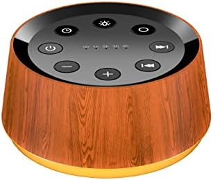 Brown Noise Sound Machine with 30 Soothing Sounds 12 Colors Night Light White Noise Machine for Adults Baby Kids Sleep Machines with 36 Volume Levels Memory Function 5 Timers for Home Office Travel