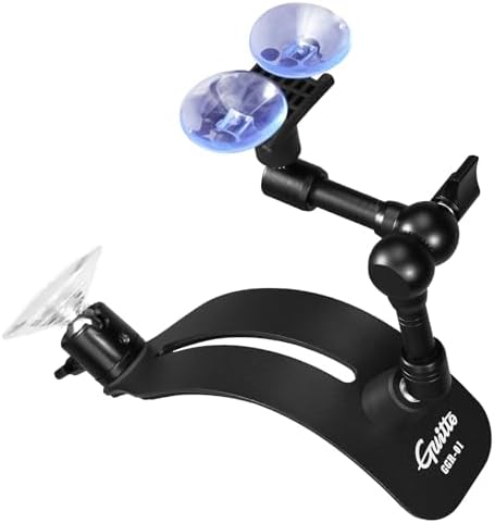 GUITTO Guitar Balance Support - Classical Guitar Support Foot Stool, Ergonomic Design, Quick Adjustment (Lock) Angle, Suitable for Acoustic Guitars with a Smooth Paint(Lacquer) Finish GGR-01