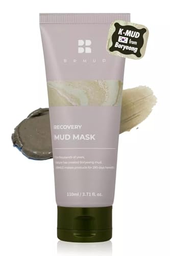 Relief Mud Mask - Cardi B Mask - Body Mud Hydrating & Moisturizing Deep Pore Cleanser Face & Body Mask w/ 91.8% Nature-Derived Ingredients - K Beauty Oil Control Wash Off Body Mud (3.72 fl oz)