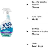 Clean Shower Original Cleaner, 32 Fl Oz (Pack of 2)