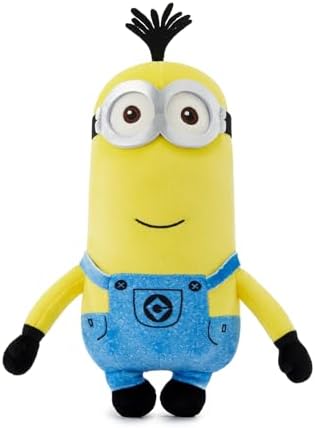 MINISO 10" Minions Stuffed Animals Plush Toys (Kevin) Kawaii Soft Cute Sleeping Plushies Bedding Pillow for Kids Toddler Toys Boys Girls