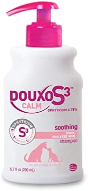 Douxo S3 Calm Shampoo 6.7 oz (200 mL) - For Dogs and Cats with Allergic, Itchy Skin
