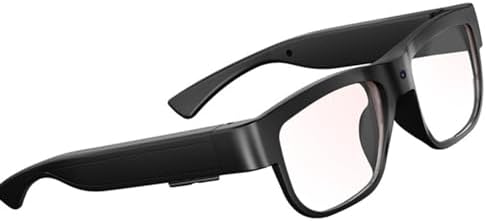 Camera Glasses Outdoor Smart Glasses with Camera Wearable Sports Eye Glasses Recording Motorcycle Riding Scenery