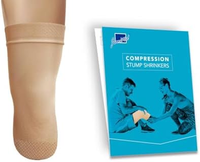 Prosthetic Stump Shrinkers – Below Knee, 40cm, Compression, Amputee Socks, 20-30, Daily use, Taiwan Excellence 4XL