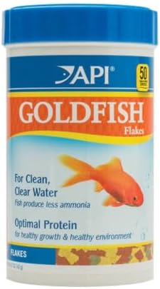 API GOLDFISH FLAKES Fish Food 5.7-Ounce Container