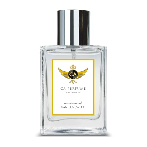 CA Perfume Impression of Emra Vanilla Sweet For Women & Men Fragrance Concentrated Long Lasting Eau de Parfum Spray Refillable Glass Atomizer Bottle 1.7 Fl Oz/50ml-X1