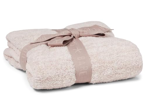 Barefoot Dreams CozyChic Ombre Blanket, Antique Rose Multi, 30"x40"