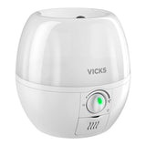 Vicks 3-in-1 SleepyTime Humidifier, No. 1 Brand Recommended by Pediatricians*. Cool Mist Humidifier with Night-Light, and Essential Oil Diffuser for Baby and Kids rooms. Visible Cool Mist, White.