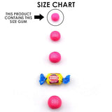 Dubble Bubble Gumball Machine Refill - More than 3 Pounds of Bulk Bubblegum Balls - .5 Inch Assorted Gumballs for Small Mini Candy Dispenser - 53 Ounce Bag (Pack of 1)