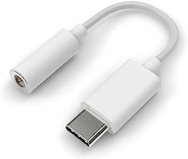 Cubilux USB C Headphone Adapter, Type C to 3.5mm Audio Dongle Compatible with iPhone 16/15 Pro Max, iPad Pro 13/12.9/11, iPad Air 13/5th/4th, Samsung S25/S24/S23/S22, Pixel 9/8/7 Pro, Android Phones
