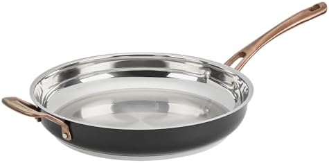 Cuisinart Matte Black Elegance 12” Skillet with Helper Handle