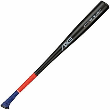 Axe | Hyperstick | Premium Backyard Plastic Bat & Ball Set | 33" | Kids, Youth, Teens, & Adults