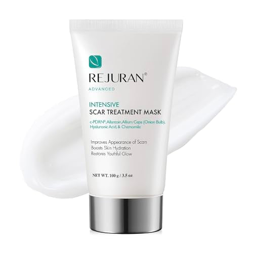 REJURAN® Advanced Intensive Scar Treatment Mask, c-PDRN® - Facial Wash-Off & Sleeping Mask for Soft, Smooth Skin Texture, Clinically Developed (3.52 oz)