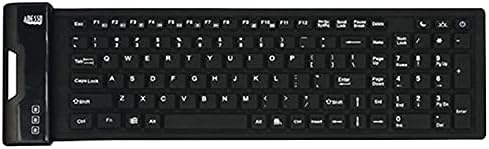 Adesso AKB222UB SlimTouch Wireless Keyboard, Black (AKB-222UB)
