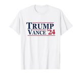 2024 Trump JD Vance VP Presidential Election MAGA USA Tee T-Shirt