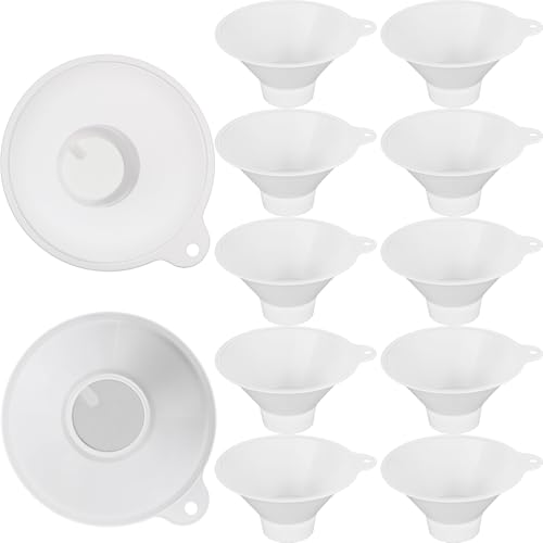 TrelaCo 12 Pcs Calculi Strainer Kidney Stone Strainer Collector Funnel with Mesh Screen Filters for Straining Urine and Pee for Analysis Testing