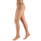 Truform Sheer Compression Pantyhose, 15-20 mmHg, Women's Shaping Tights, 20 Denier, Beige, Tall