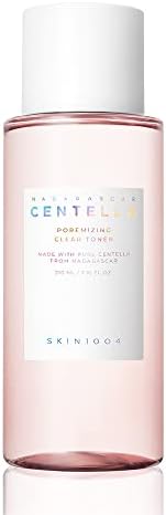SKIN1004 Madagascar Centella Poremizing Clear Toner 7.1 fl.oz, 210ml for Keratin Plug and Sensitive Skin
