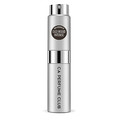 CA Perfume Impression of Tom F Oud Wood Intense For Women & Men Replica Version Fragrance Dupes Concentrated Long Lasting Eau de Parfum Spray Refillable Atomizer Bottle 0.27 Fl Oz/8ml-X1