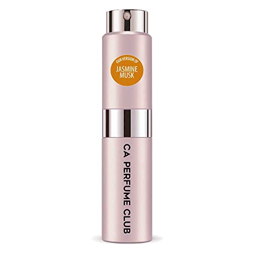 CA Perfume Impression of T Ford Jasmine Musk For Women Fragrance Dupes Eau de Parfum Spray Refillable Bottle 0.27 Fl Oz/ 8ml