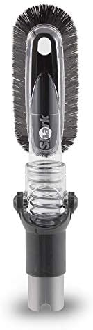 Shark APEX DuoClean Powered Lift-Away Multi-Angle Dust Brush, Gray/Clear