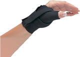 Comfort Cool Thumb CMC Abduction Splint, Medium, Left, Black