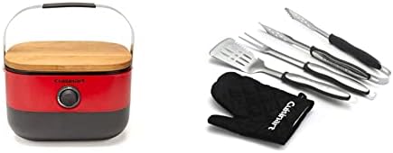 Cuisinart CGG-750 Portable, Venture Gas Grill, Red