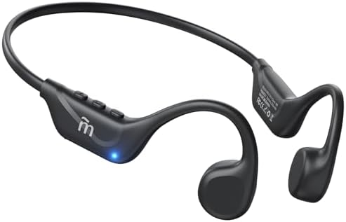 Bone Conduction Headphones,Open Ear Headphones Bluetooth5.4 with Mic,Wireless Headphones 10H Playtime, Waterproof Sport Headphones Suitable for Running,Cycling, Outdoor Sports Black