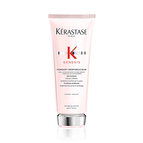 Kerastase Genesis Strengthening Conditioner For Weak or Damaged and All Hair Types - Protects Against Breakage, Moisturizes and Adds Shine