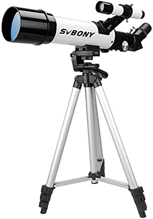 SVBONY Telescope for Adults, Easy to Use, 60mm Aperture Astronomy Telescopes, Multi-Coated Optics Portable Refractor Telescope, Ideal Gift for Beginners