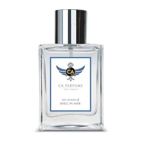 CA Perfume Impression of Grlin Shell in Mar For Women Replica Version Fragrance Dupes Concentrated Long Lasting Eau de Parfum Spray Refillable Atomizer Bottle 1.7 Fl Oz/50ml-X1