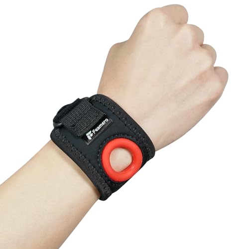 TFCC Wrist Brace Ulnar Wrist Brace with Compression Rring Pad for Ulnar Sided Wrist Pain, TFCC Tear, Repetitive Wrist Use Injury, DRUJ Instability (S/M)